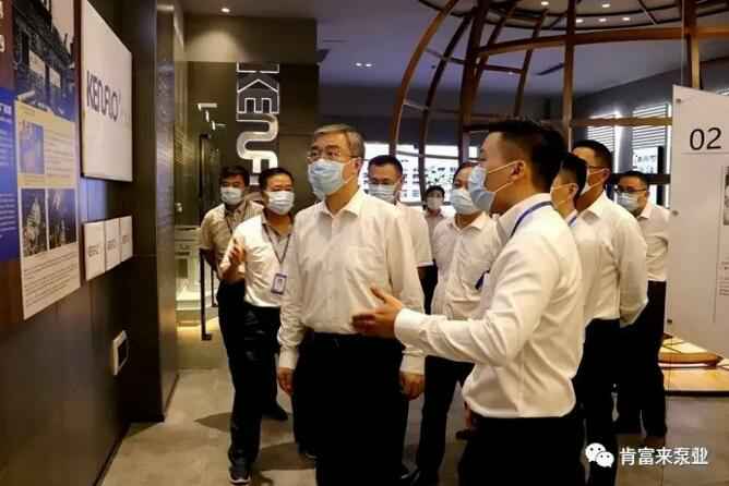 佛山市委书记鲁毅到深圳立德特色农产品开发有限公司调研